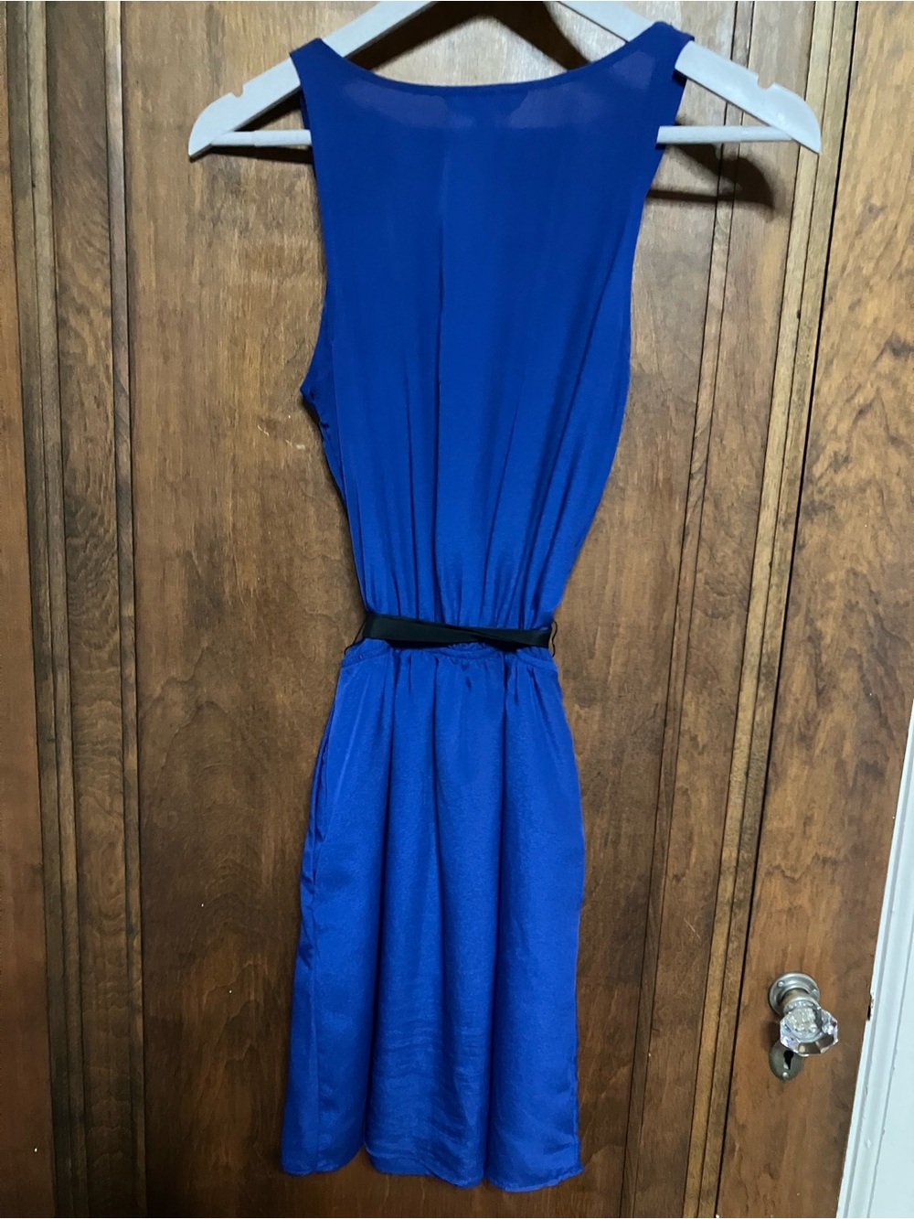 Express Ruffle Front Sleeveless Dress - Picture 4 of 4
